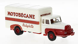 Brekina 85516 - H0 - Unic ZU 122 Koffer 1957, Motobecane